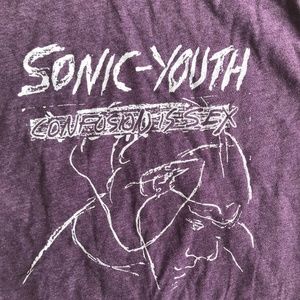 Sonic Youth Tee Shirt- MENS  LARGE